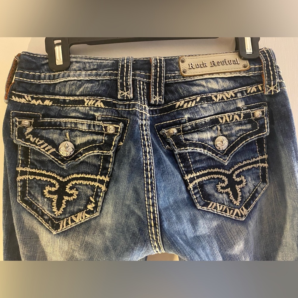 Rock & Republic Abbie Flare Medium wash
